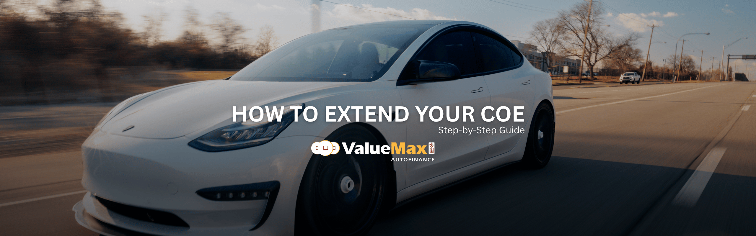 How to extend your COE in Singapore